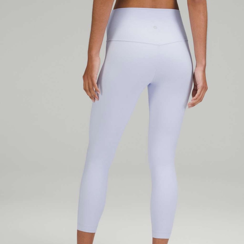 lululemon Align HR Crop 23 Pastel Blue